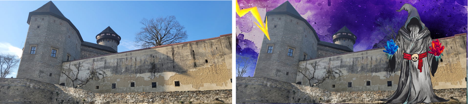 Hrad Sovinec 9.3.2025: jak jej vidí většina lidí vs jak jej vidím já